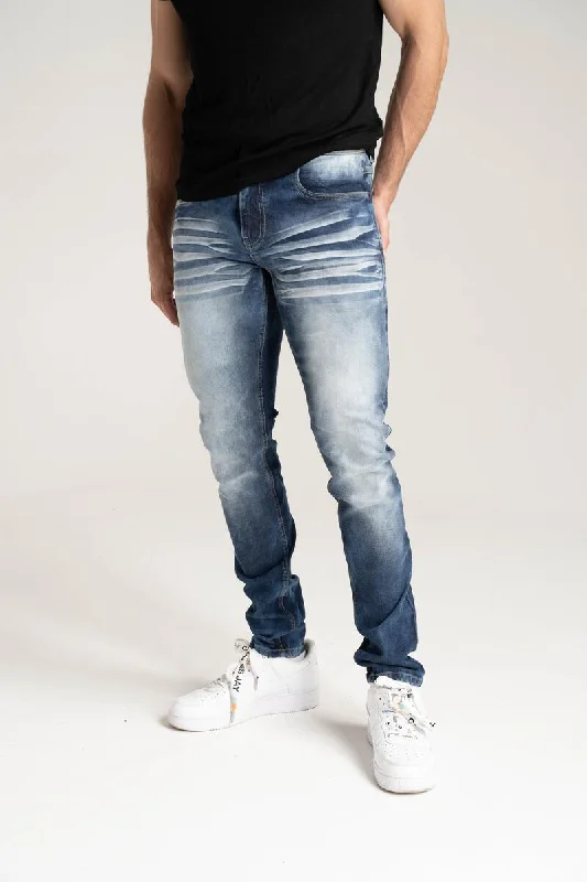 Spark Basic Stretch Jean (Medium Sand Blast) Tough Men's Military