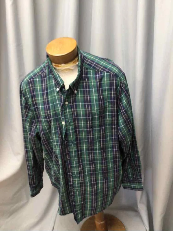 SIZE 2 X SADDLEBRED Men's SHIRTS Beach