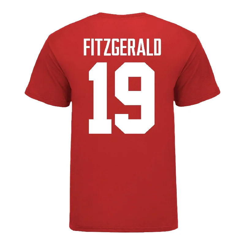 Ohio State Buckeyes Women's Lacrosse Student Athlete #19 Mackenzie Fitzgerald T-Shirt Organic Ohio State Buckeyes Women's Lacrosse Student Athlete #19 Mackenzie Fitzgerald T-Shirt Organic
