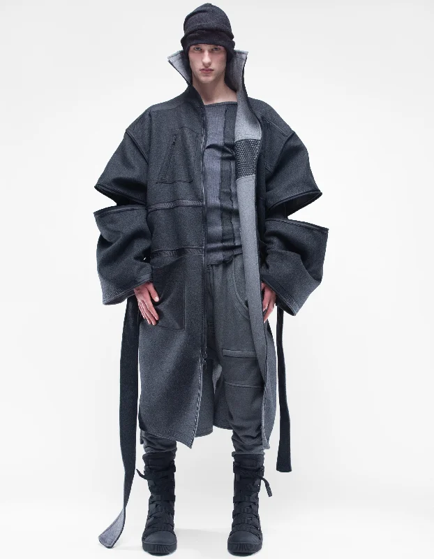 OVER COAT MONADA Monochromatic All