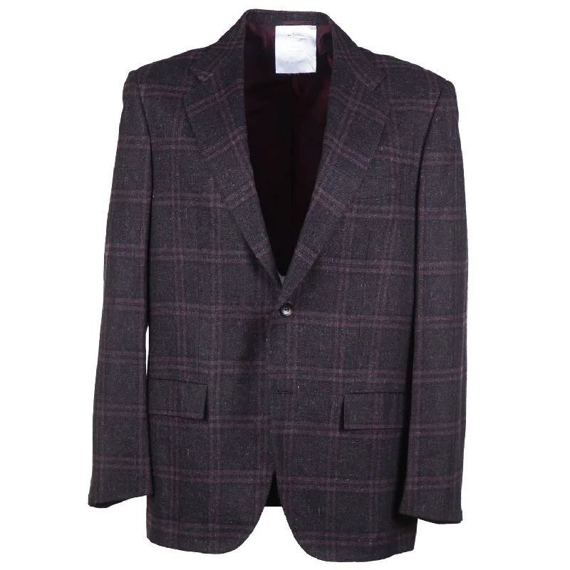 Kiton Slim-Fit Cashmere Sport Coat Bold Men's Statement