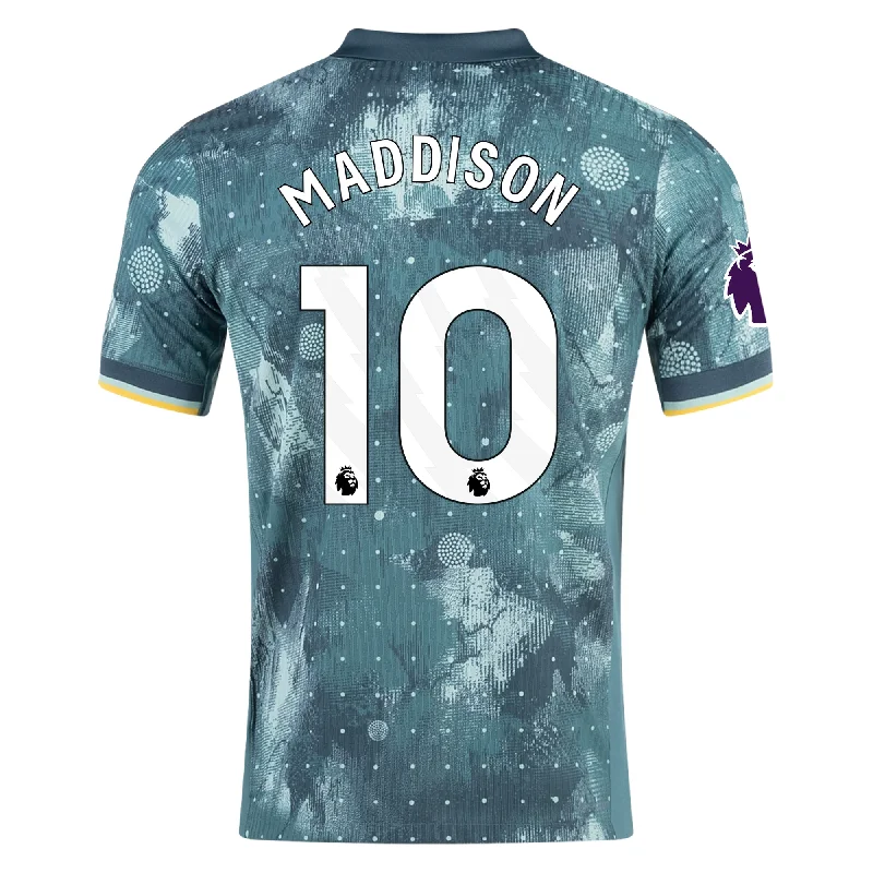 Nike Tottenham James Maddison Third Jersey w/ EPL Patch 24/25 (Enamel Green/Bicoastal) Monochromatic All Nike Tottenham James Maddison Third Jersey w/ EPL Patch 24/25 (Enamel Green/Bicoastal) Monochromatic All