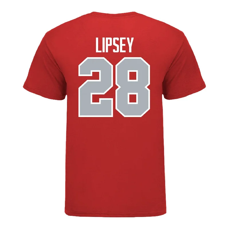 Ohio State Buckeyes Baseball Student Athlete T-Shirt #28 Trey Lipsey Tough Men's Military