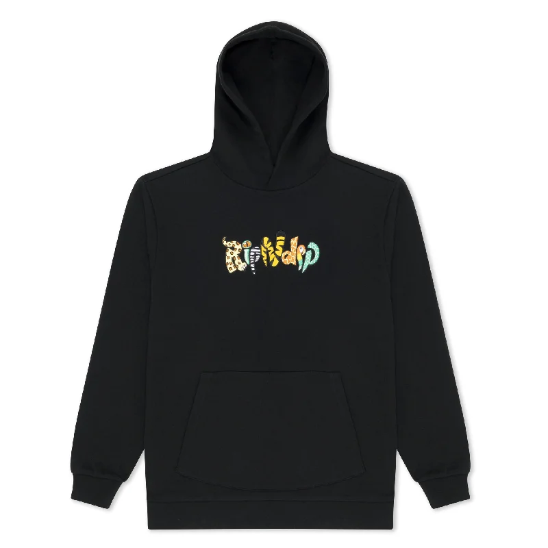 Rainforest Hoodie (Black) Sleek Men's Metallic