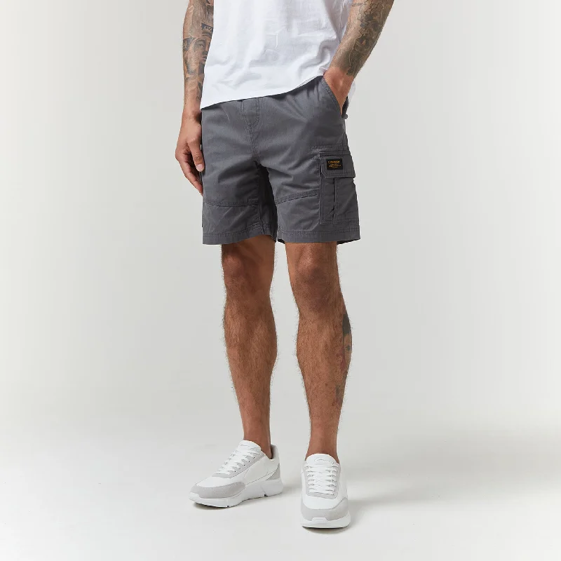 Utility Cargo Short | Charcoal Vacation