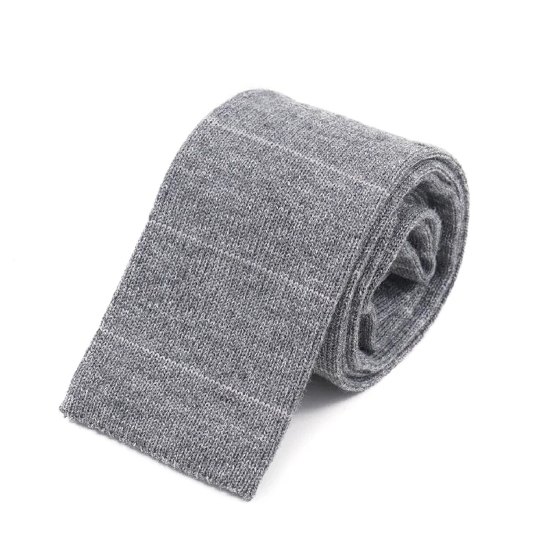 Brunello Cucinelli Knit Cotton Tie Traditional Men's Wool