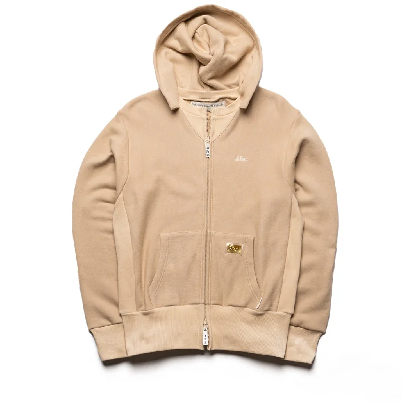 Advisory Board Crystals Hooded Jacket - Ecru Sporty Men's Athleisure 