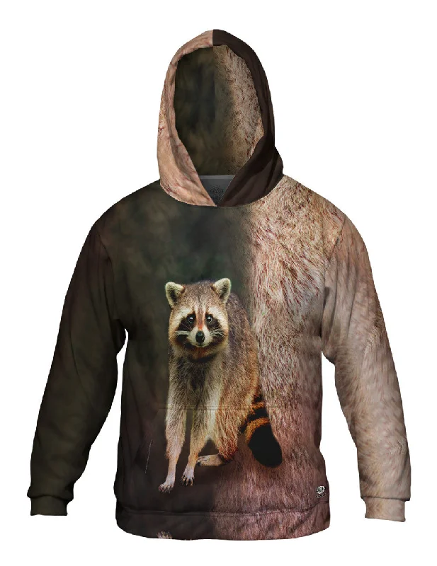 Raccoon Half Skin Confident Men's High