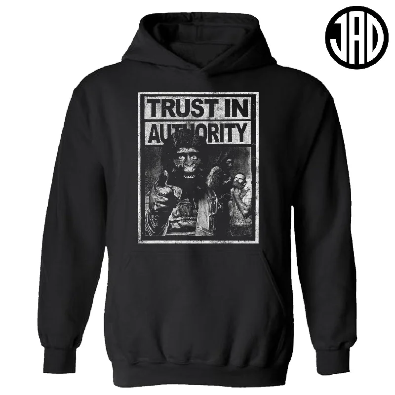 Trust In Authority - Hoodie Trendy Men's Oversized