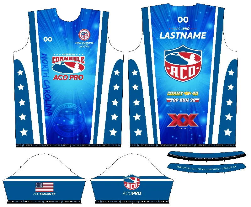 ACO Jersey - Season 20 Red or Blue Pro Jersey Tough Men's Tactical