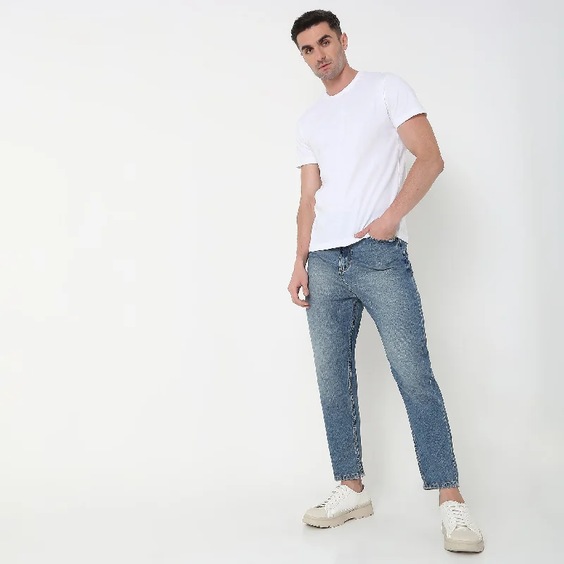 Baggy Fit Jeans Cool Men's Distressed