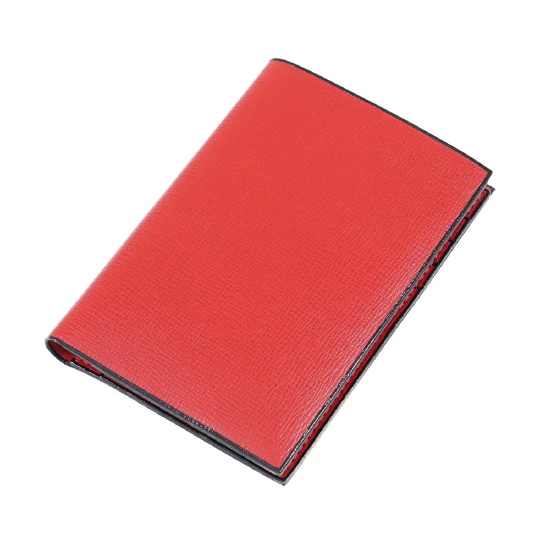 E.Marinella Vertical Wallet in Saffiano Leather Unique Men's Upcycled