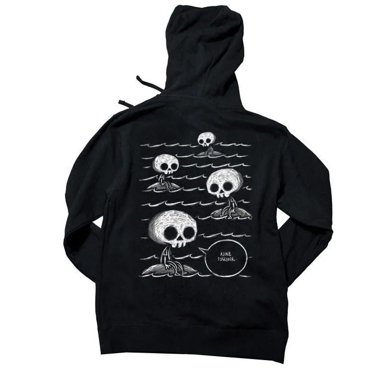 Alone Together Hoodie Traditional Men's Wool