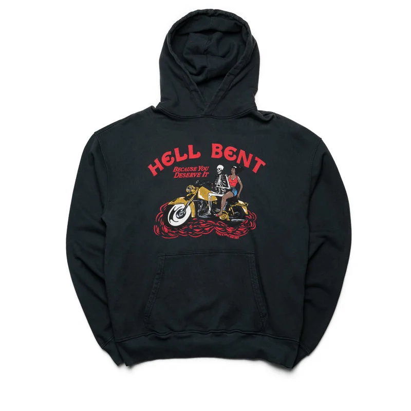 Diet Starts Monday Hell Bent Hoodie - Vintage Black Organic