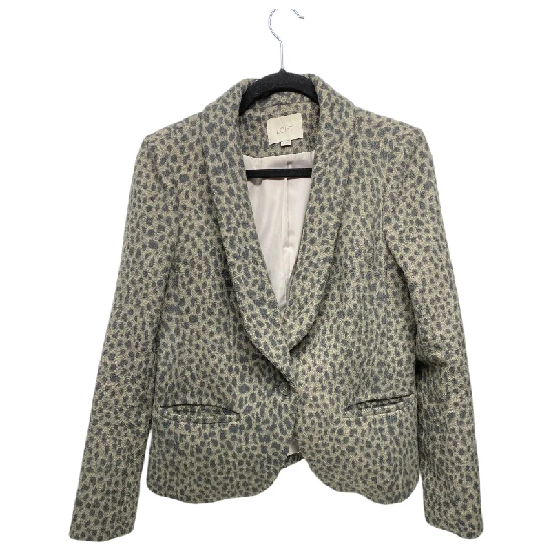 Blazer By Loft In Animal Print, Size: 2 Luxurious Men's High