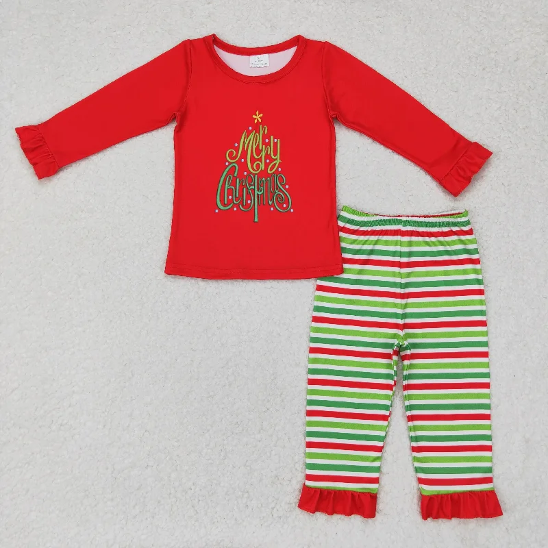 GLP1282 western clothes No MOQ Merry Christmas Collection Casual Cotton Pajamas Set with Lace Long Sleeve Red Green Striped Pant Modern Men's Geometric GLP1282 western clothes No MOQ Merry Christmas Collection Casual Cotton Pajamas Set with Lace Long Sleeve Red Green Striped Pant Modern Men's Geometric