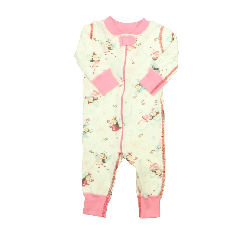 Hanna Andersson Girls White | Pink Fairies 1-piece Non-footed Pajamas Traditional Men's Country Hanna Andersson Girls White | Pink Fairies 1-piece Non-footed Pajamas Traditional Men's Country