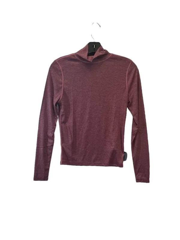 Top Long Sleeve By Madewell In Red, Size: S Casual Men's Loose