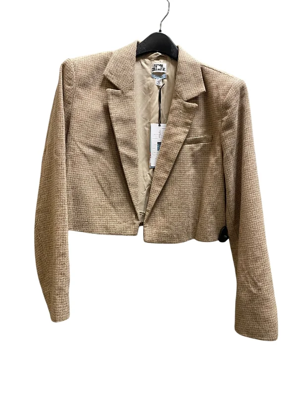 Blazer By Clothes Mentor In Tan, Size: L Relaxed Men's Australian 