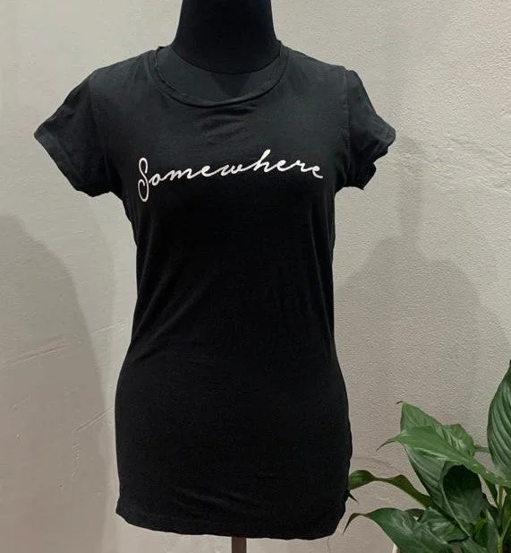 "Somewhere" Fitted Tee (Medium) Luxurious Men's High