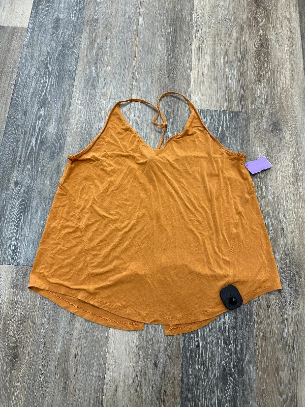 Athletic Tank Top By Lululemon In Orange, Size: M Earthy Men's Sustainable 