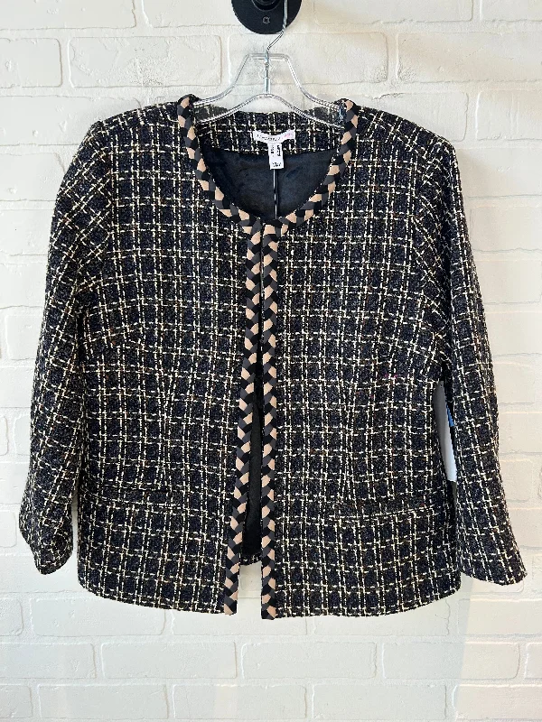 Blazer By Isaac Mizrahi Live Qvc In Black & Brown, Size: L Sporty Men's Tennis
