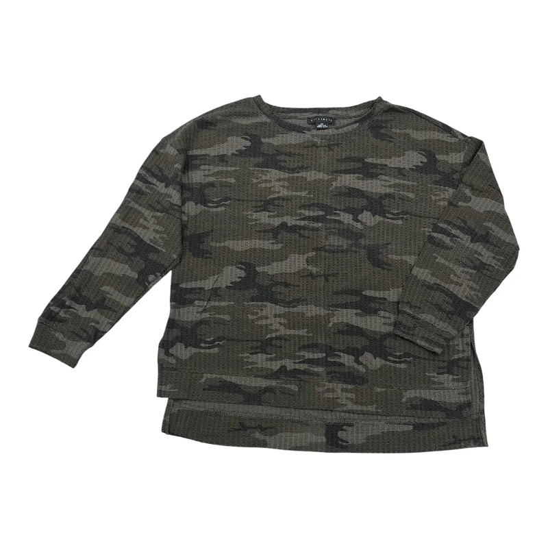 Top Ls By Sanctuary In Camouflage Print, Size:Xs Sharp Men's Italian