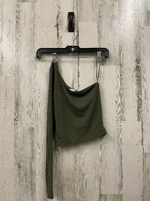 Top Long Sleeve By Garage In Green, Size: Xs British Gentleman Style