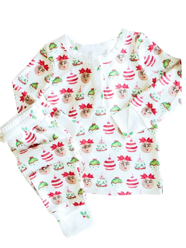 Preorder GLP1594 NO MOQ Christmas Light Ball Reindeer Long sleeve trousers pajamas set Athletic Men's High Preorder GLP1594 NO MOQ Christmas Light Ball Reindeer Long sleeve trousers pajamas set Athletic Men's High