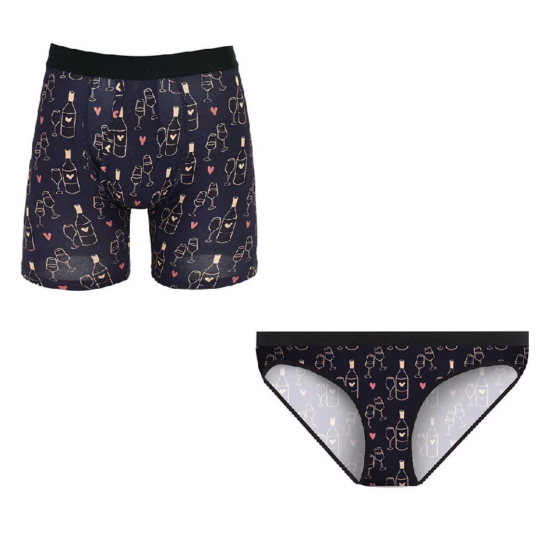 Matching Pairs - Merlot Bold Men's Statement