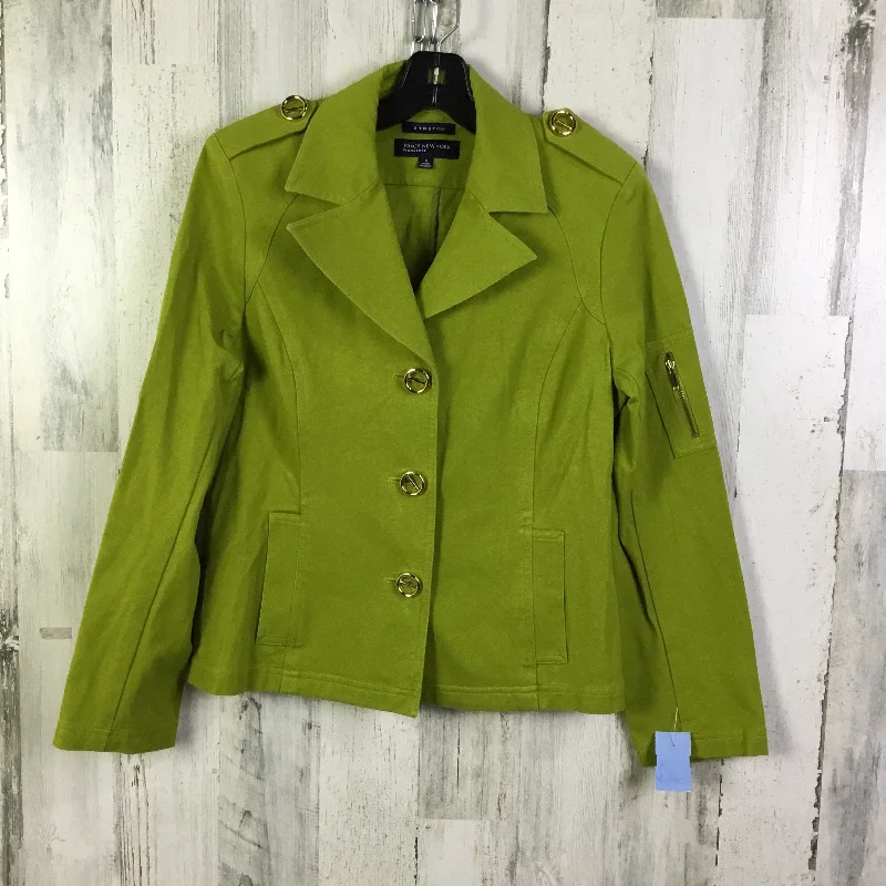 Blazer By Jones New York In Green, Size: S Dapper Men's 1920S