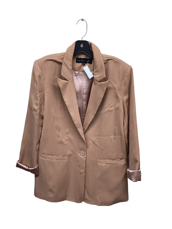 Blazer By Endless Rose In Brown, Size: M Rugged Men's Outdoor 