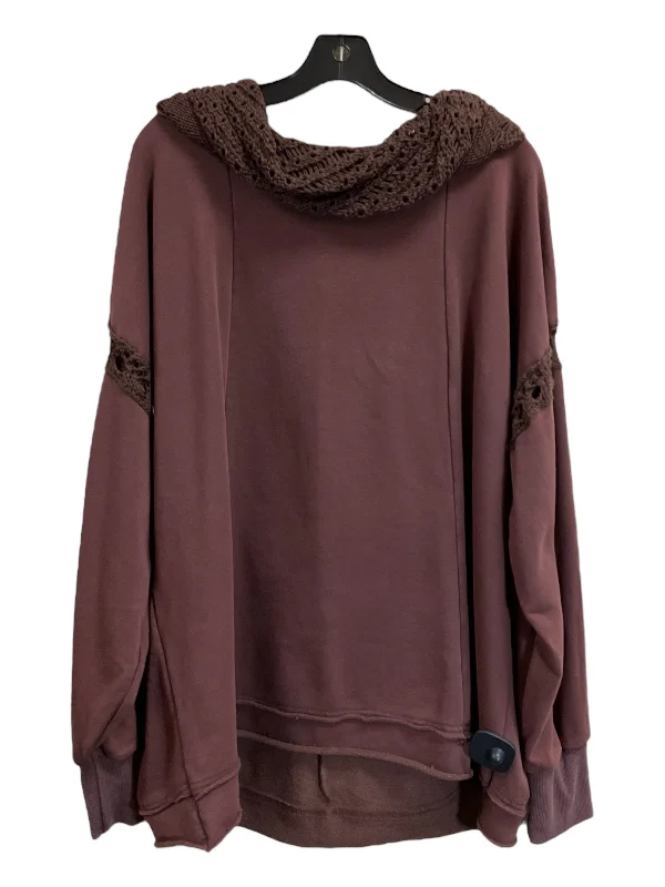Sweatshirt Crewneck By Clothes Mentor In Brown, Size: 1x Rugged Men's Outdoor 