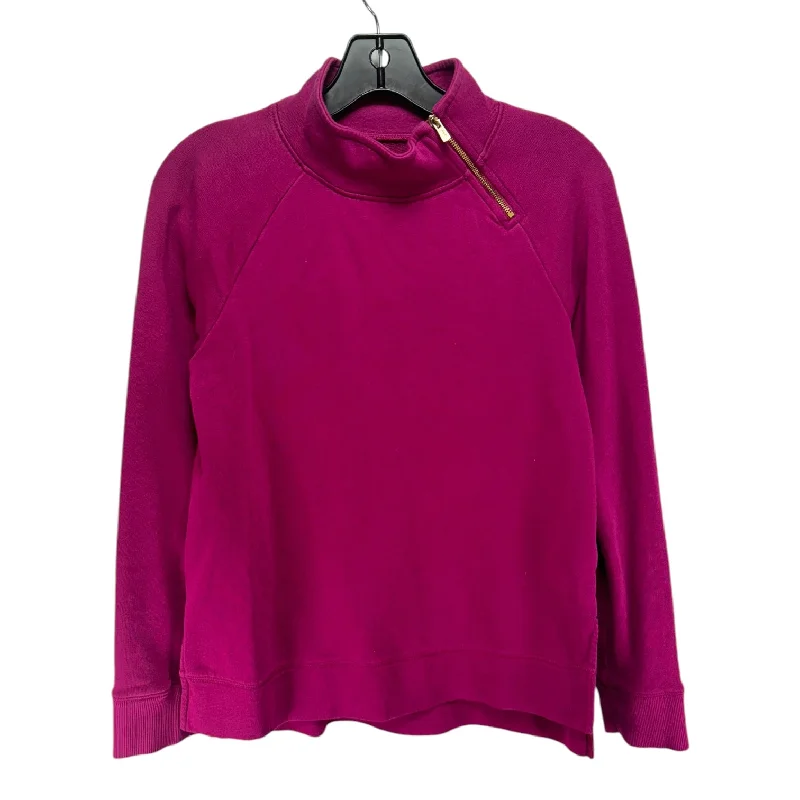 Playa Bonita Cotton Pullover Designer By Lilly Pulitzer Luxletic In Mulberry, Size: XS Earthy Men's Sustainable 
