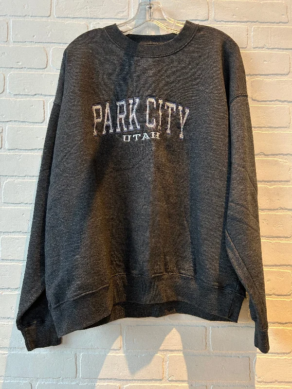 Sweatshirt Crewneck By pacific trail In Grey, Size: Xl Sophisticated Men's 