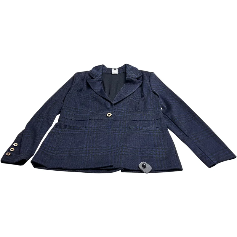Blazer By Cabi In Black & Blue, Size: L Earthy Men's Sustainable 