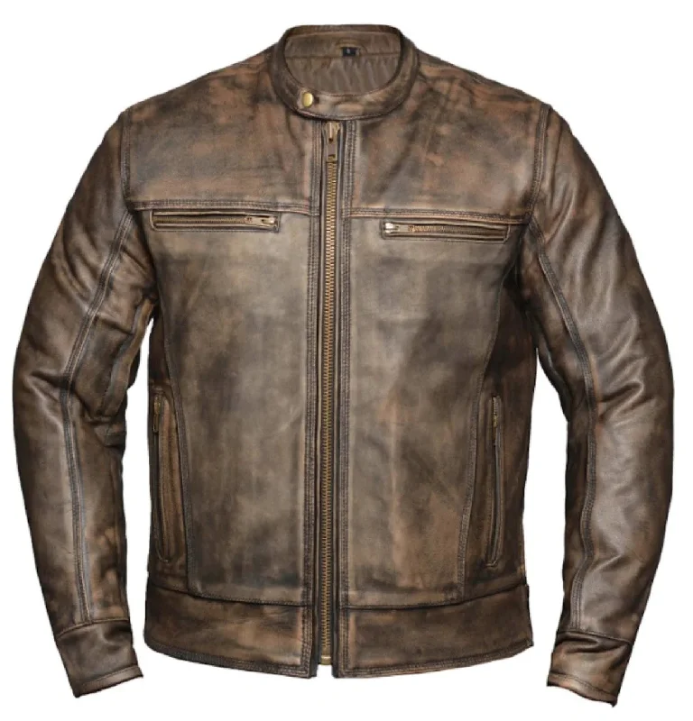 Men's Dupe Jacket Distressed Confident Men's Power