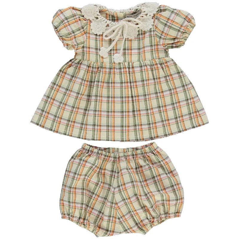 Astrid Set-Prairie Check Laid