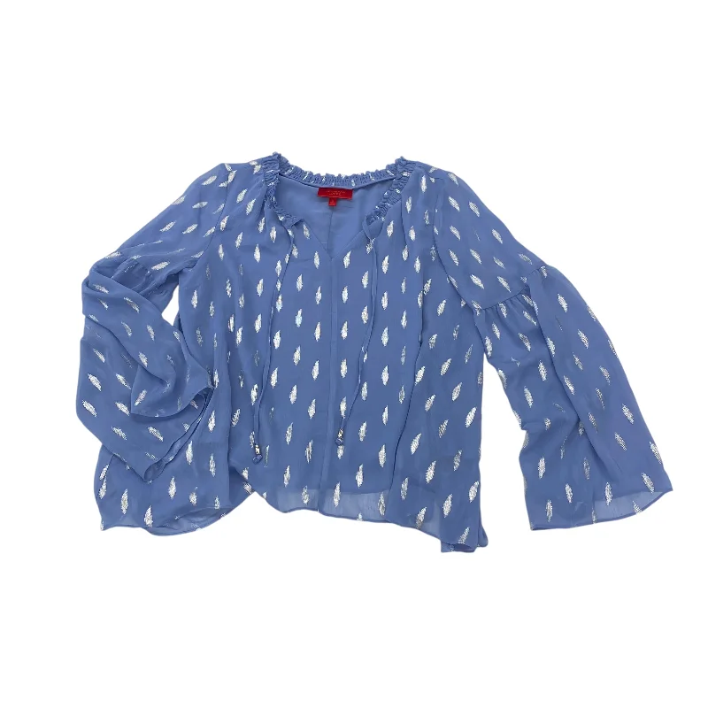 Top Ls By Jennifer Lopez In Blue, Size:S Vacation