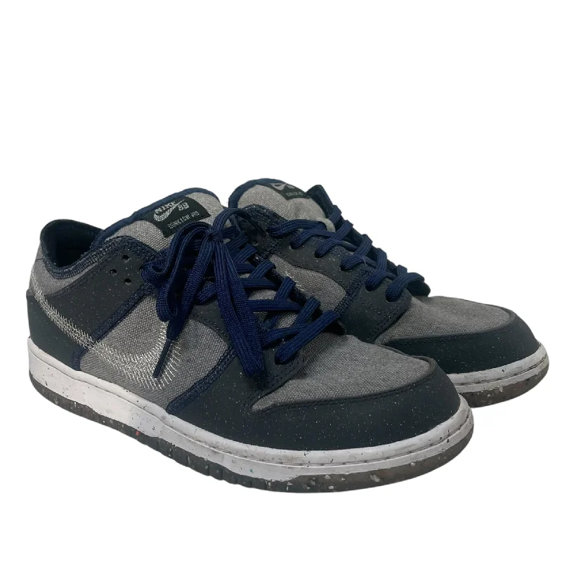 NIKE/SB DUNK LOW PRO/Low-Sneakers/US 9/Cotton/GRY/CT2224-001 Unique Men's Patch