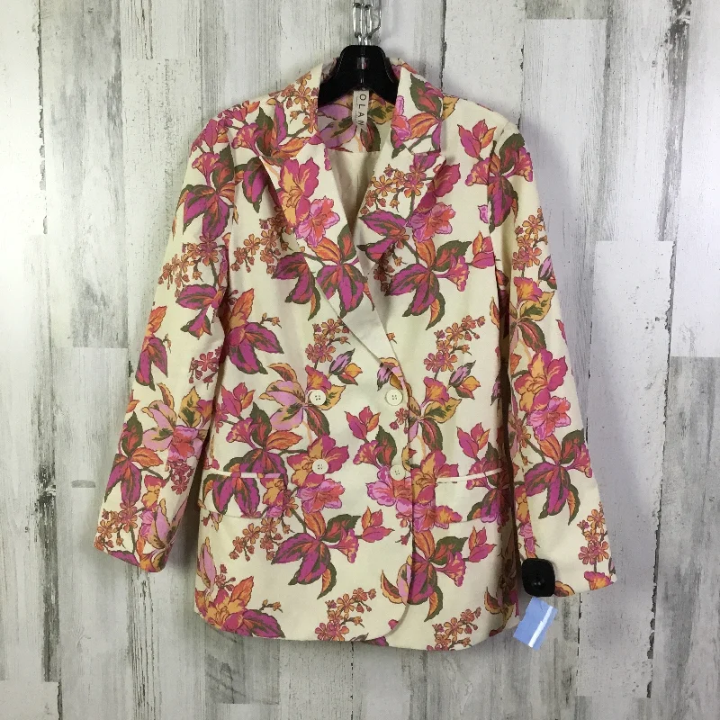 Blazer By Dolan Left Coast In Orange & Pink, Size: Xs Luxurious Men's High