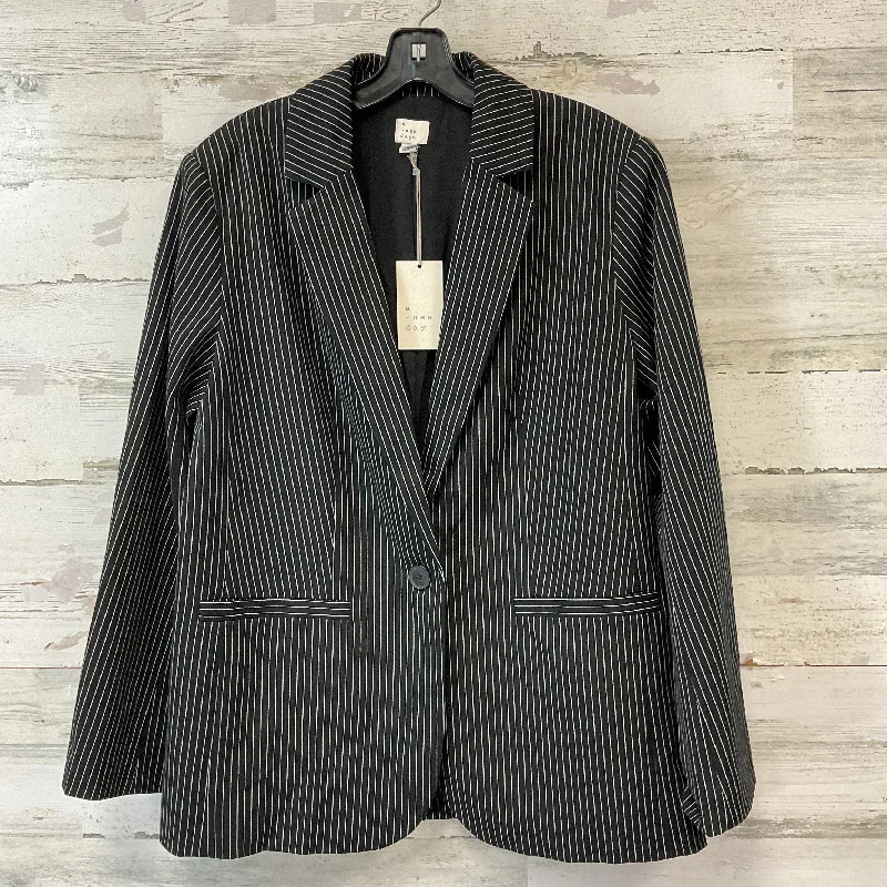 Blazer By A New Day In Black, Size: M Casual Men's Japanese 