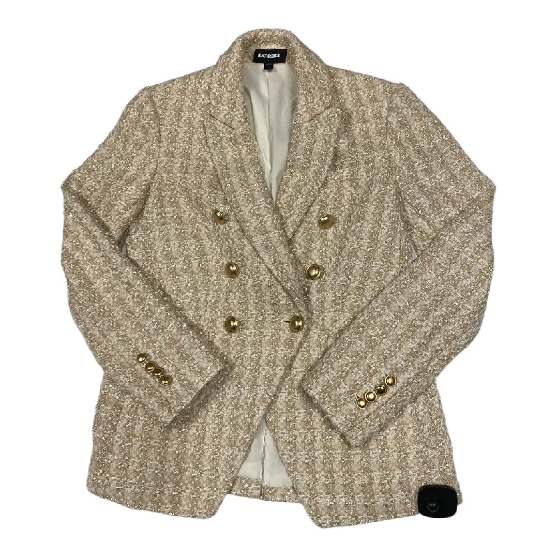 Blazer By Express In Multi-colored, Size: Xs Cozy Men's Winter