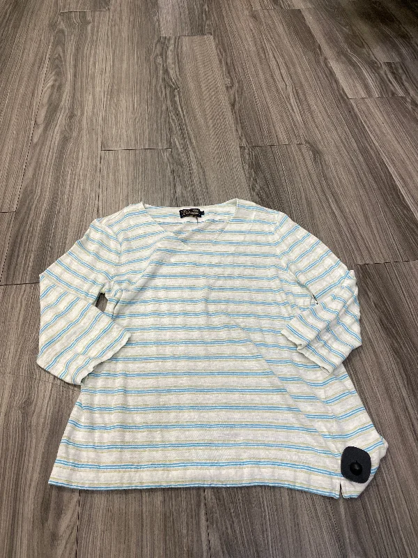 Top Long Sleeve By Pendleton In Striped Pattern, Size: L Tough Men's Military