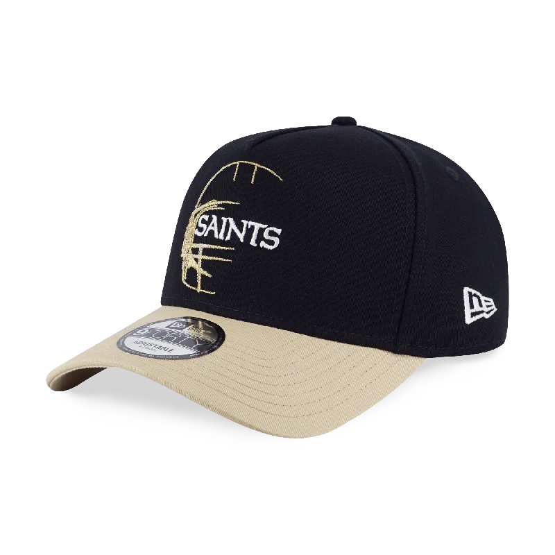 New Era New Orleans Saints NFL Oversized 9FORTY Cap Traditional Men's Country