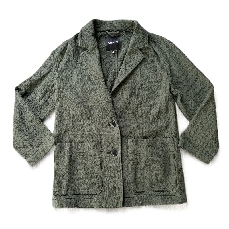 Blazer By Madewell In Green, Size: S Sporty Men's Tennis