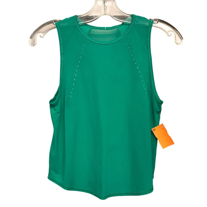 Athletic Tank Top By Lululemon In Green, Size:Xs Rugged Men's Outdoor 
