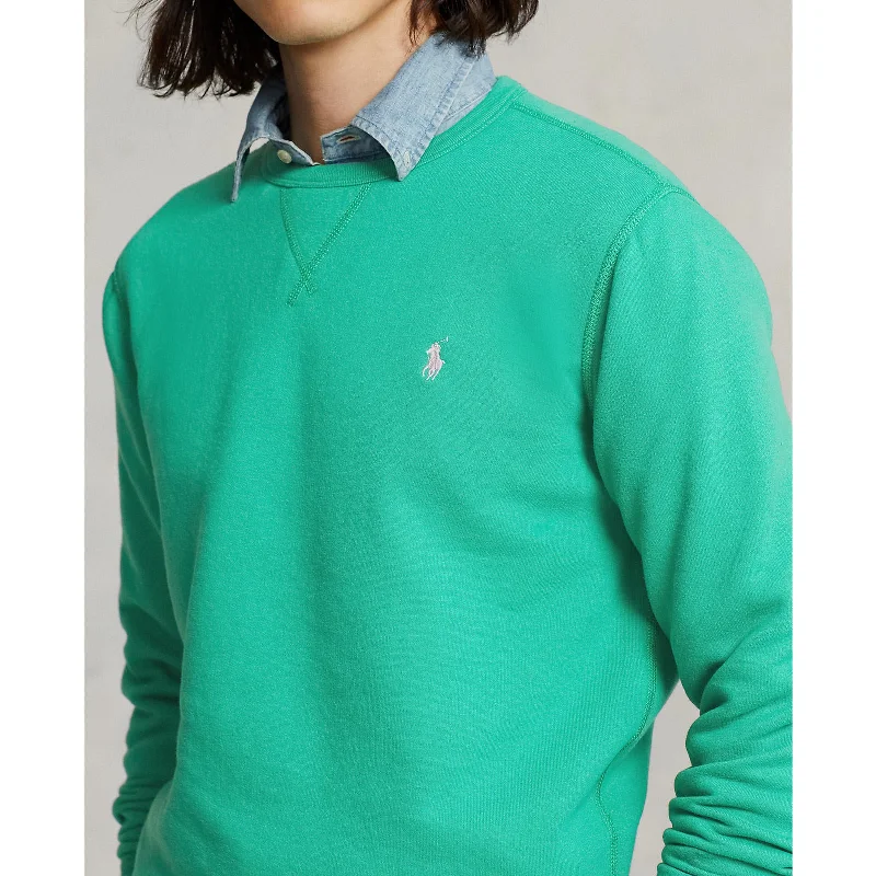 Polo Ralph Lauren - RL Fleece Sweatshirt - Green Elegant Men's Cashmere