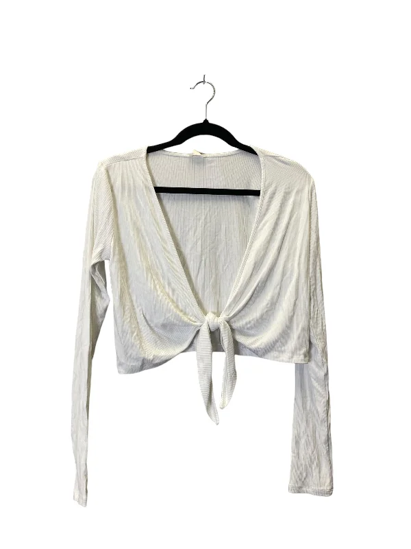 Top Long Sleeve By Garage In Beige, Size: L Rugged Men's Outdoor 