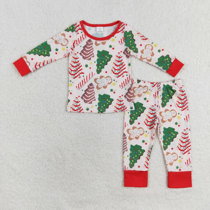 BLP0549 RTS Modal Christmas Tree Cookies Gingerbread Man Long sleeve pants pajamas set Luxurious Men's High BLP0549 RTS Modal Christmas Tree Cookies Gingerbread Man Long sleeve pants pajamas set Luxurious Men's High